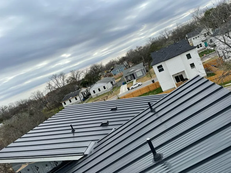 Standing seam metal roof panels with vents for Skylight Repair in Colebrookdale